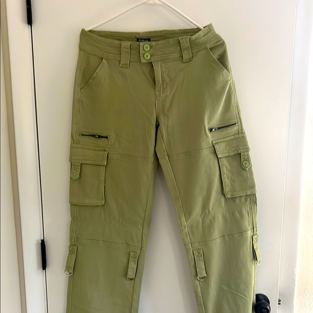 Olive Green Cargo Pants